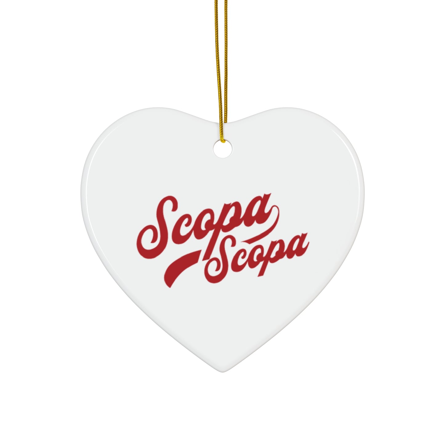 Scopa Scopa Limited Edition Ceramic Ornament