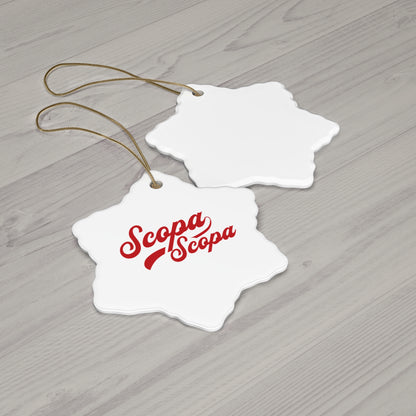 Scopa Scopa Limited Edition Ceramic Ornament