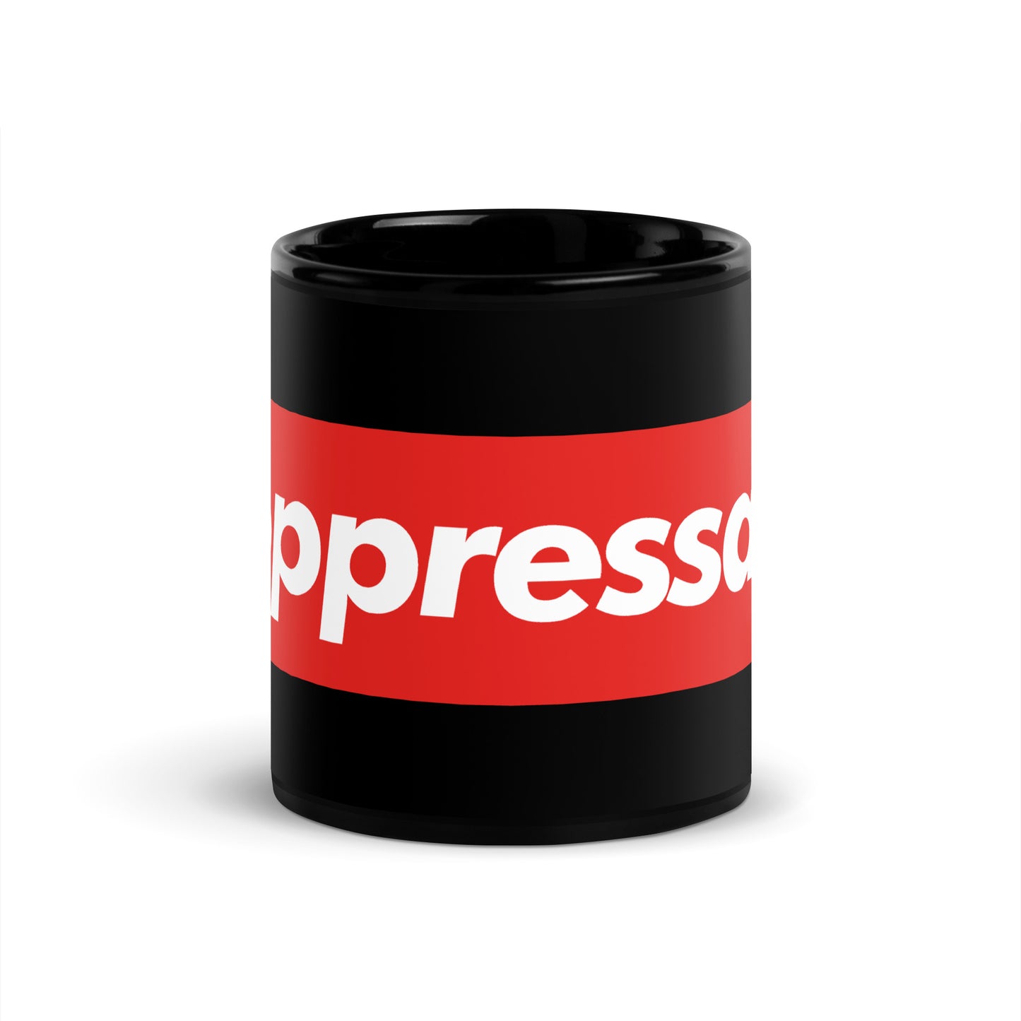 Soppressata Black Glossy Mug