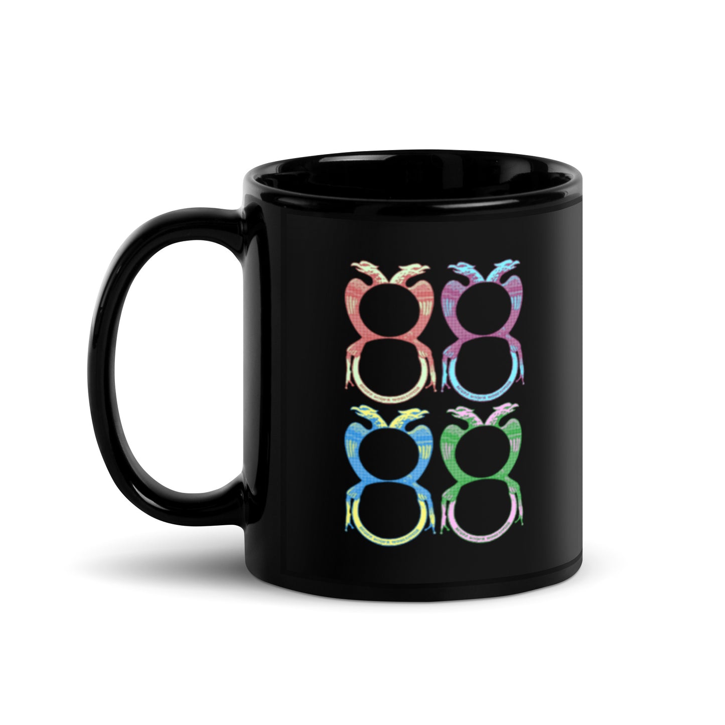 Ace of Coins Paparazzi Collection - Black Glossy Mug