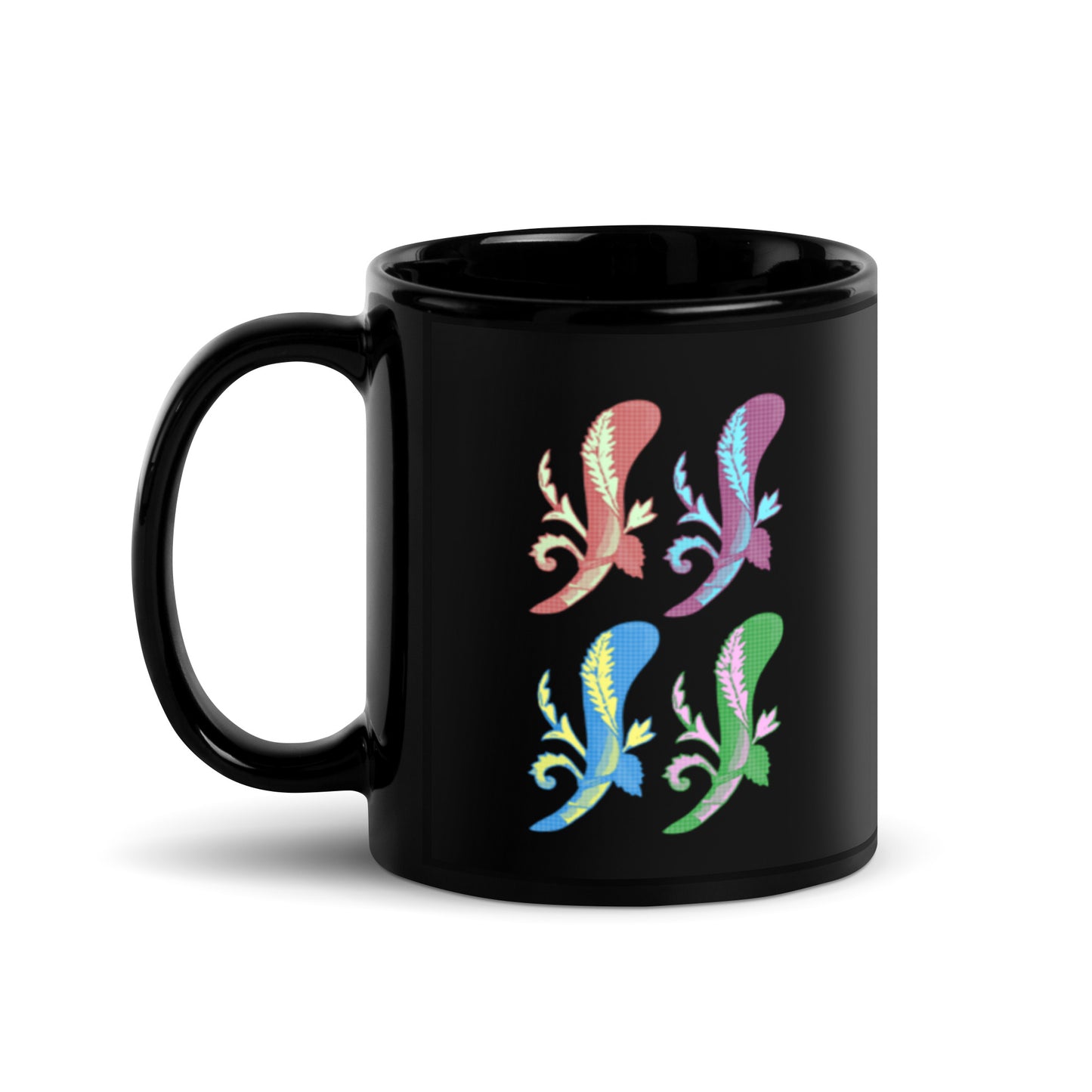 Ace of Club Paparazzi Collection - Black Glossy Mug