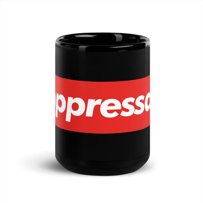 Soppressata Black Glossy Mug