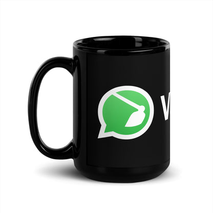 VaZappa Black Glossy Mug