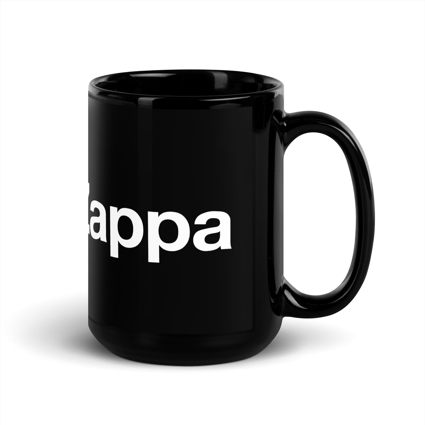 VaZappa Black Glossy Mug