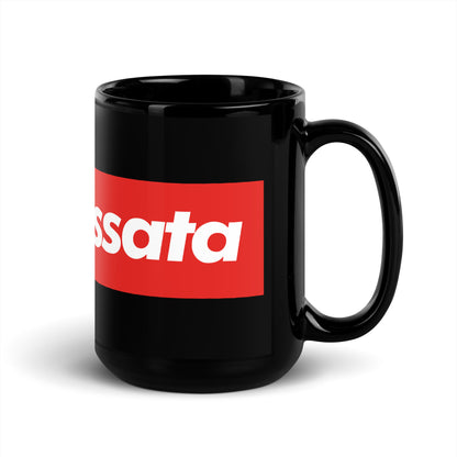 Soppressata Black Glossy Mug