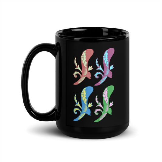 Ace of Club Paparazzi Collection - Black Glossy Mug