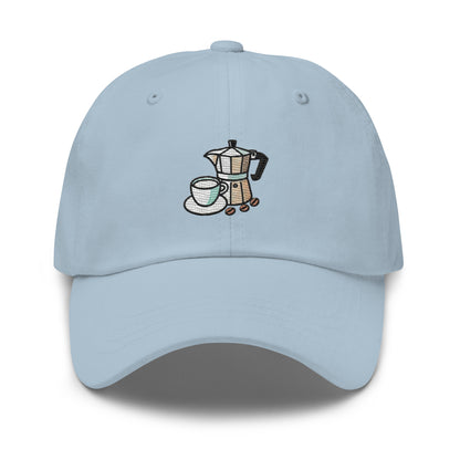 Espresso and Mocha Dad hat