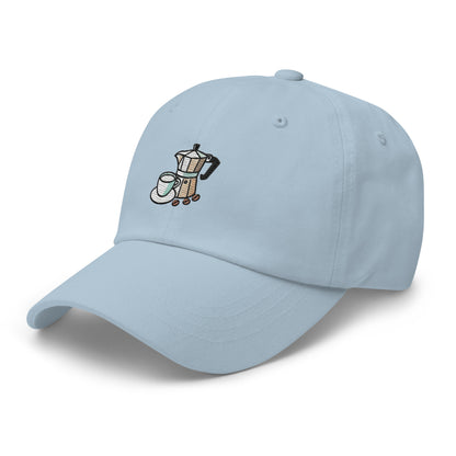 Espresso and Mocha Dad hat