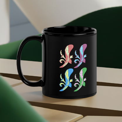 Ace of Club Paparazzi Collection - Black Glossy Mug