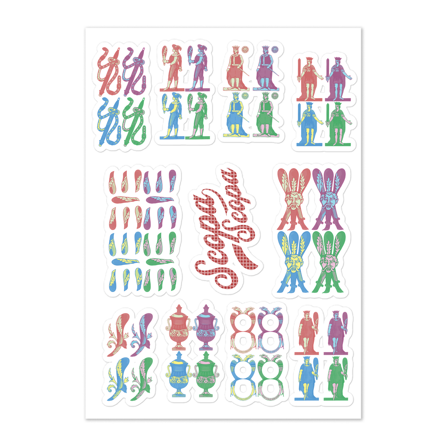 Paparazzi Collection Kiss-Cut Sticker Sheet