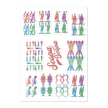 Paparazzi Collection Kiss-Cut Sticker Sheet