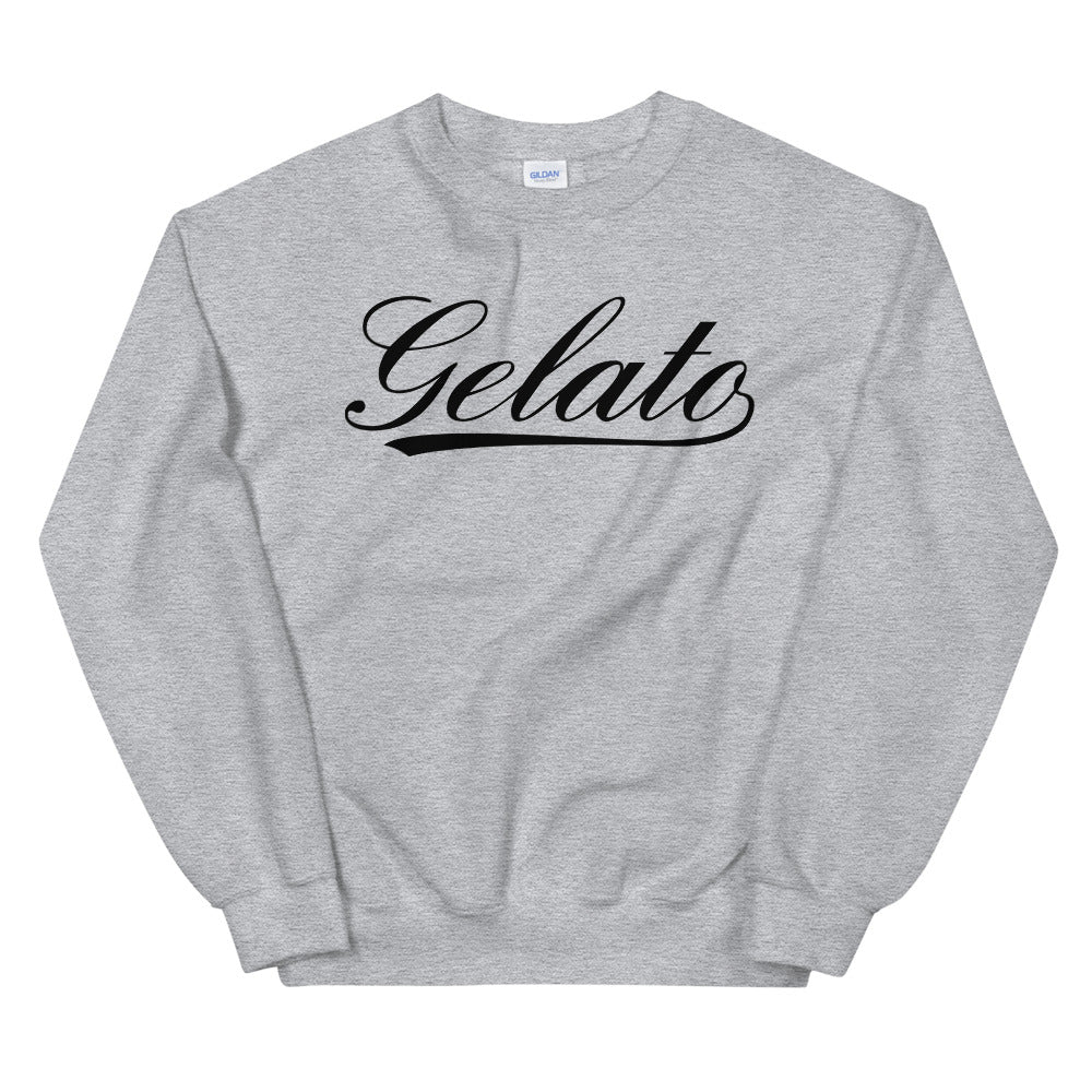 Gelato Black Logo Women's Sweatshirt