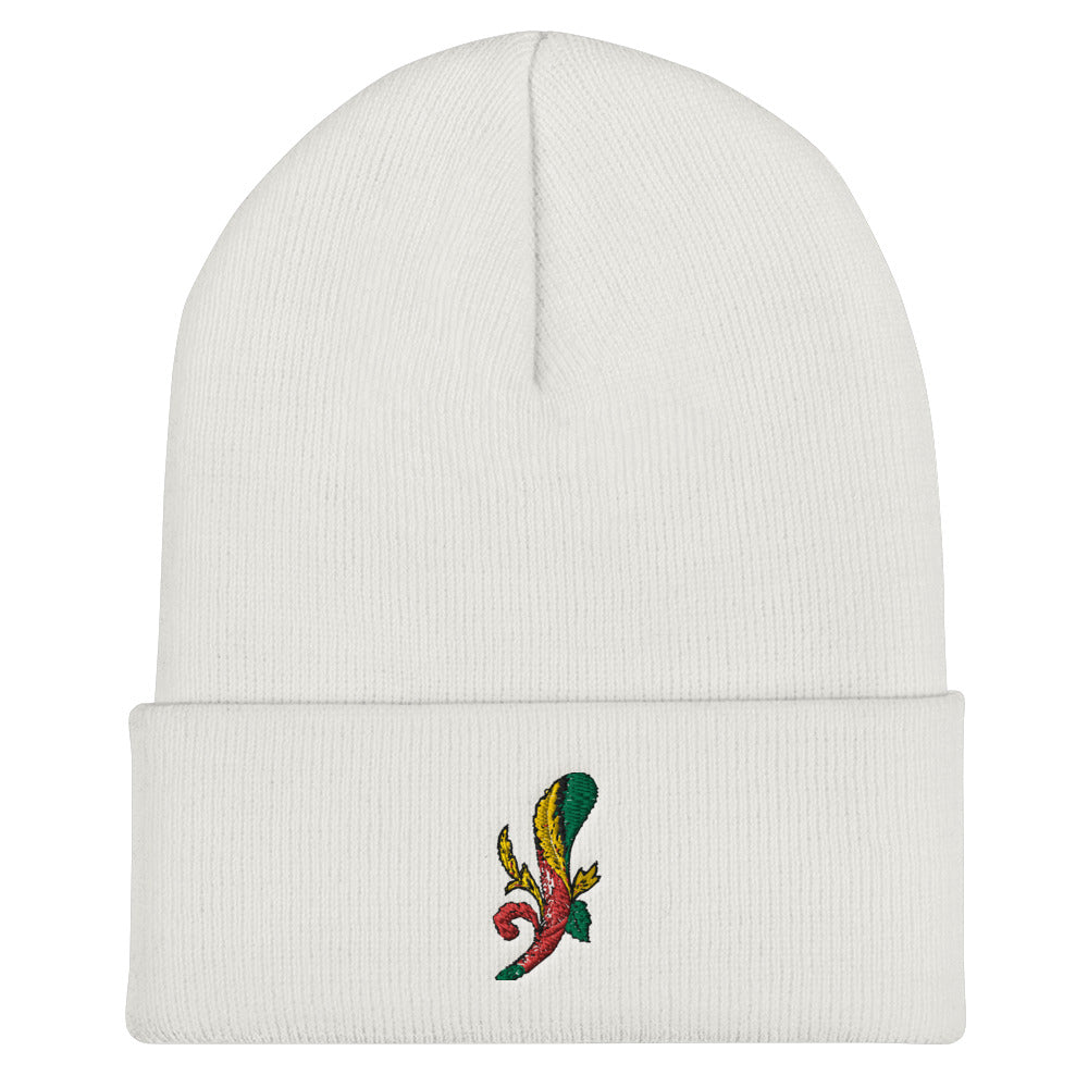 Asso Di Bastoni / Italian Ace of Clubs Cuffed Beanie