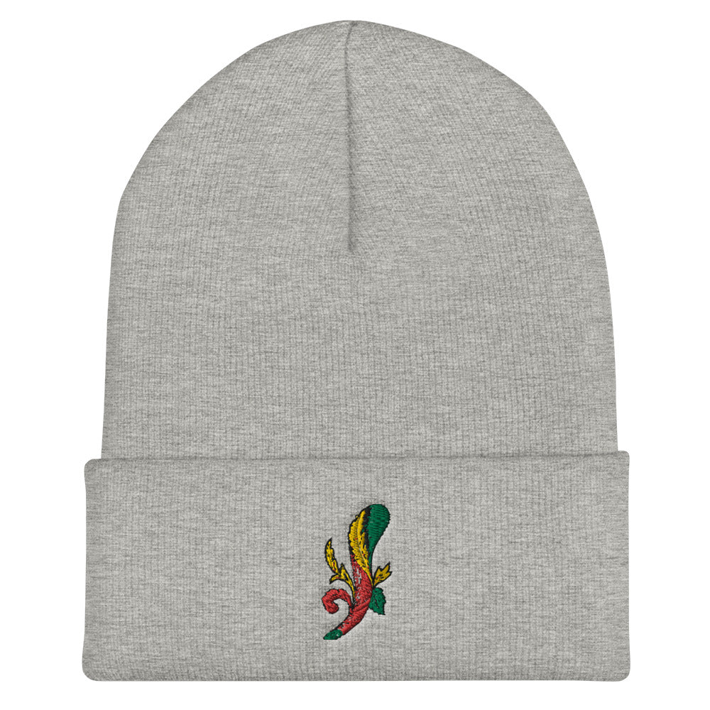 Asso Di Bastoni / Italian Ace of Clubs Cuffed Beanie