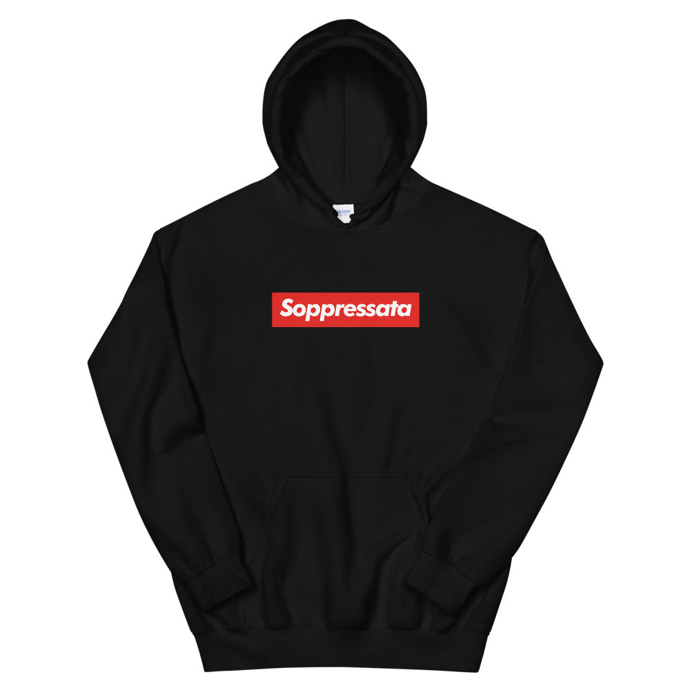 Soppressata Box Logo Men's Hoodie