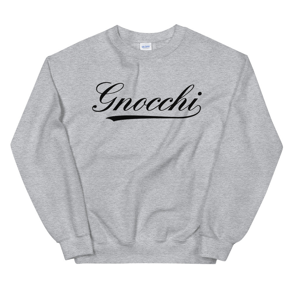 Gnocchi Black Logo Women's Sweatshirt