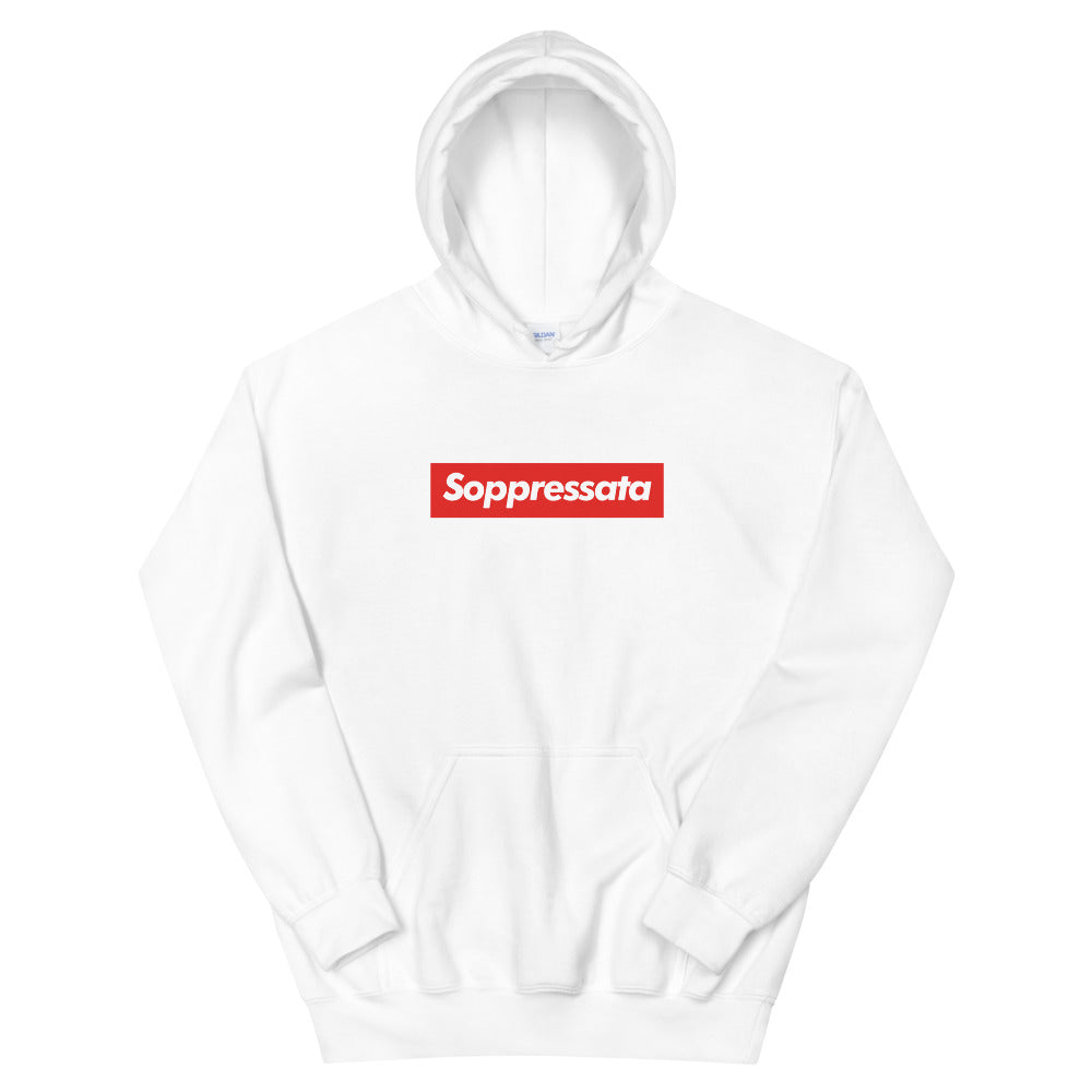 Soppressata Box Logo Men's Hoodie