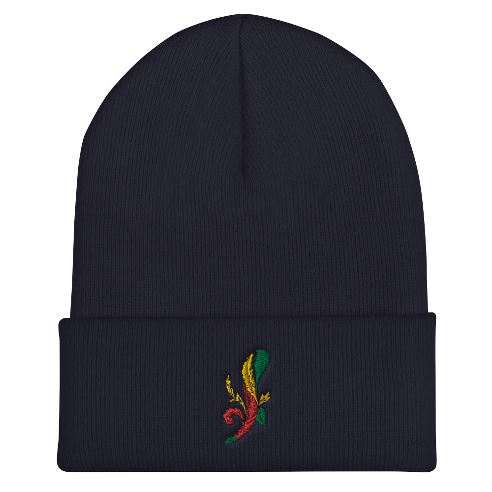 Asso Di Bastoni / Italian Ace of Clubs Cuffed Beanie