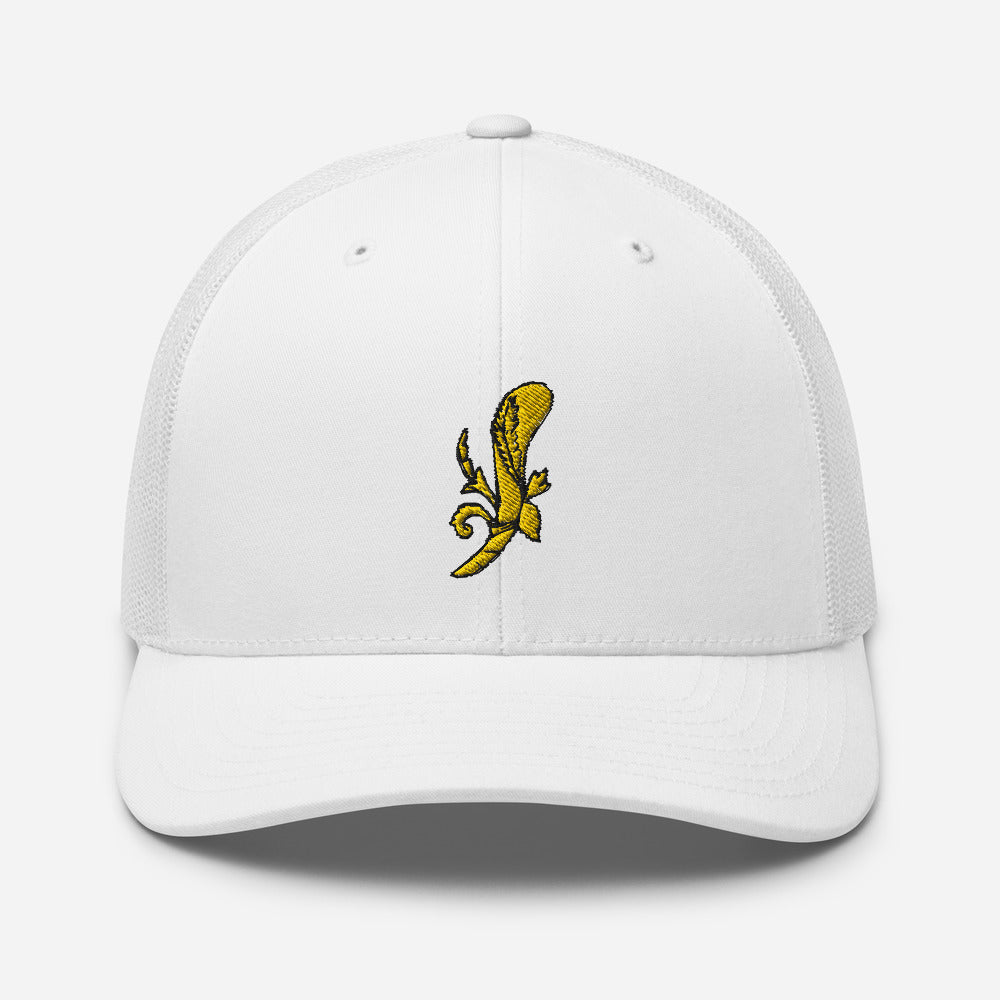 Golden Ace of Clubs Trucker Hat