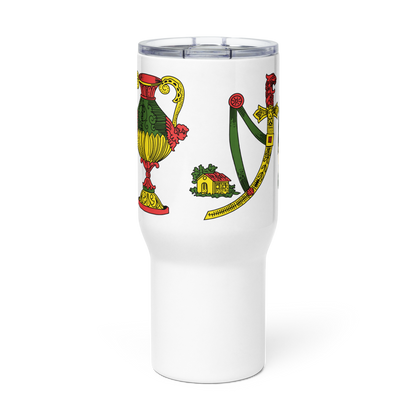 All The Sicilian Aces Travel Mug With Handle