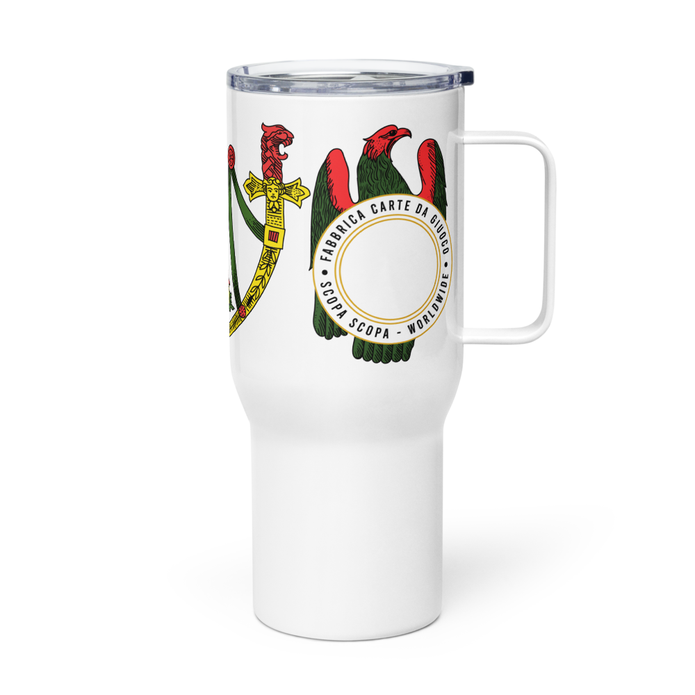 All The Sicilian Aces Travel Mug With Handle