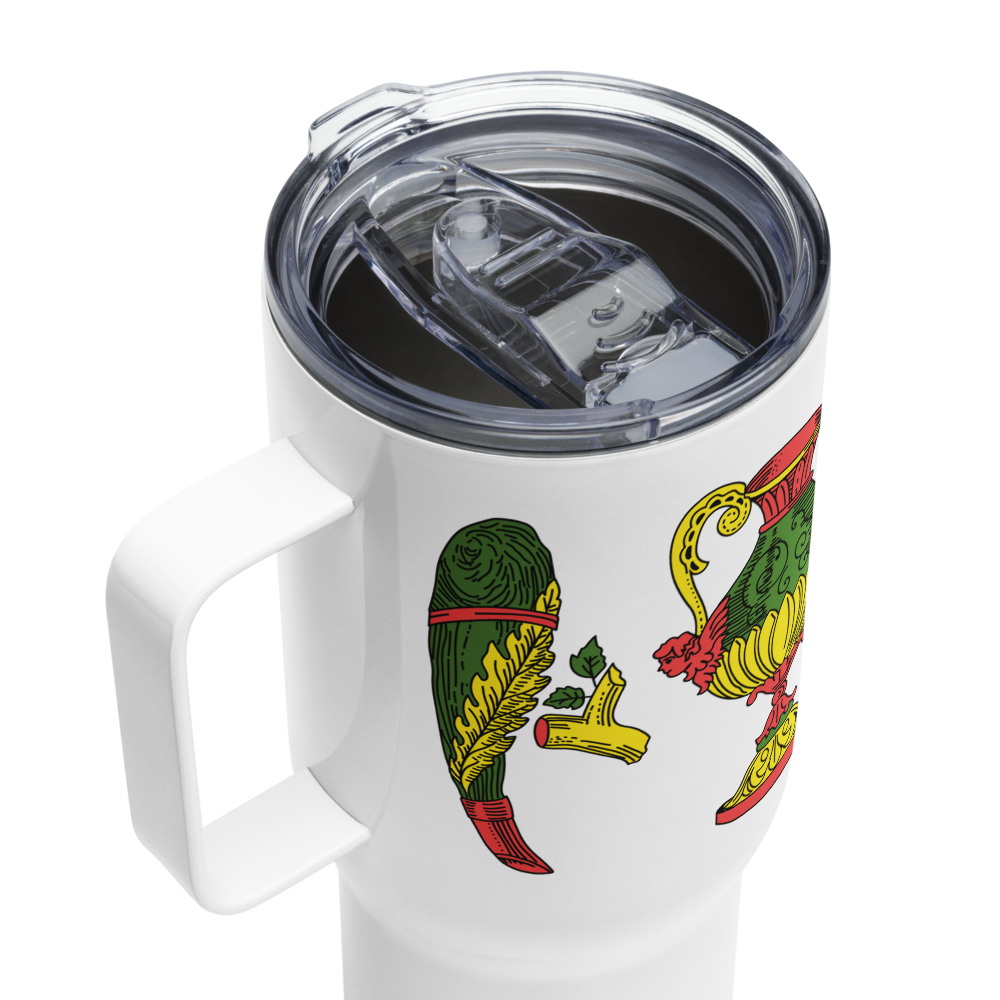 All The Sicilian Aces Travel Mug With Handle