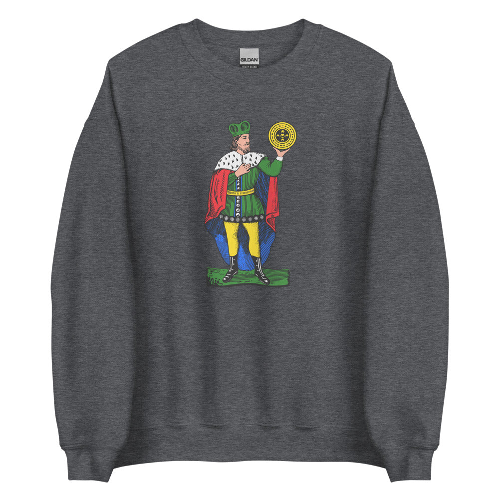 Sicilian King of Coins / Re Di Denari Men’s Sweatshirt