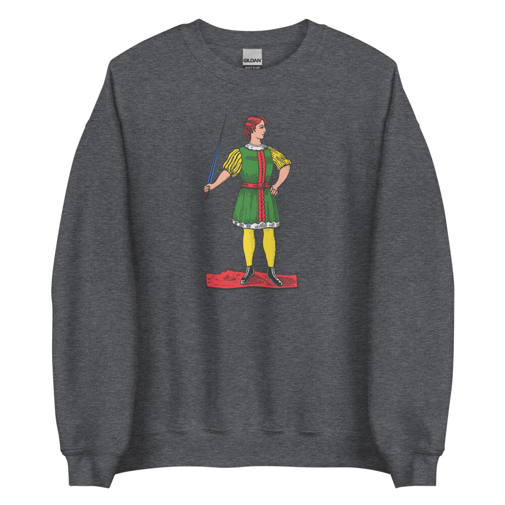 Sicilian Queen of Swords / La Donna Di Spade Men’s Sweatshirt