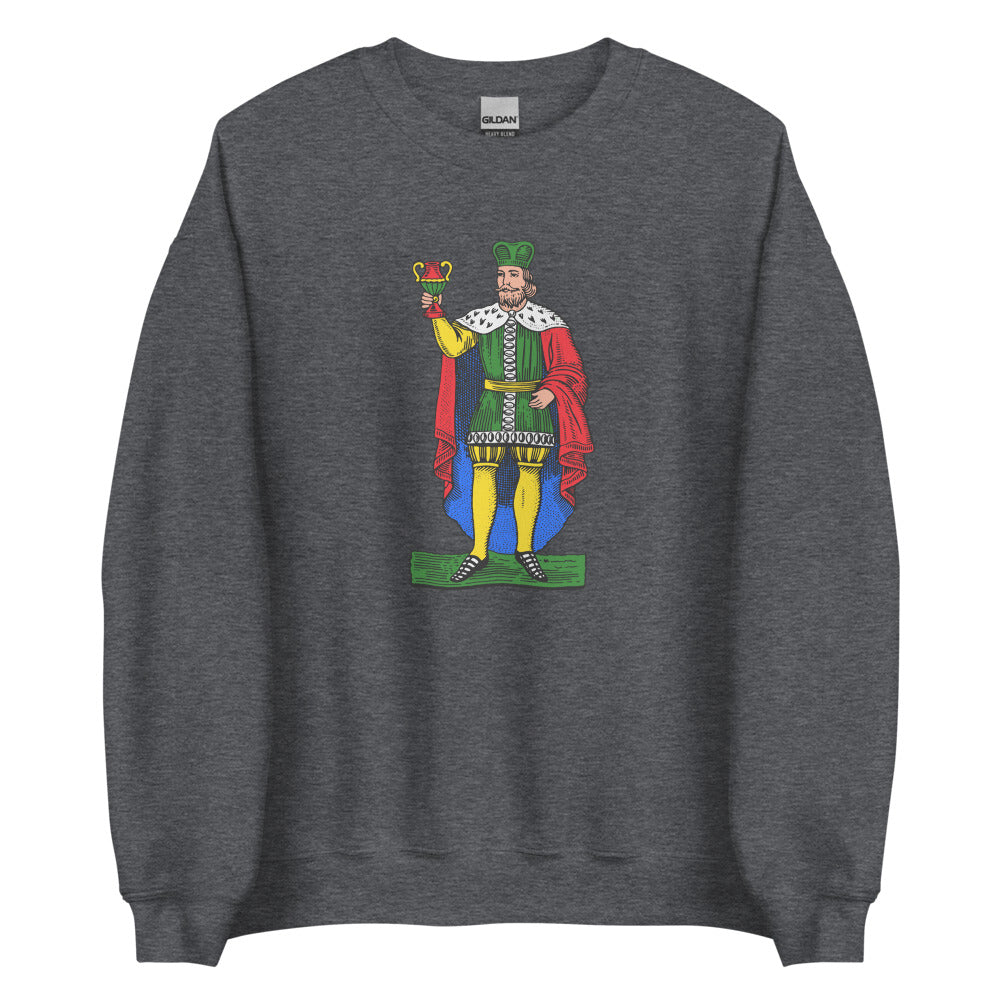 Sicilian King of Cups / Re Di Coppe Men’s Sweatshirt