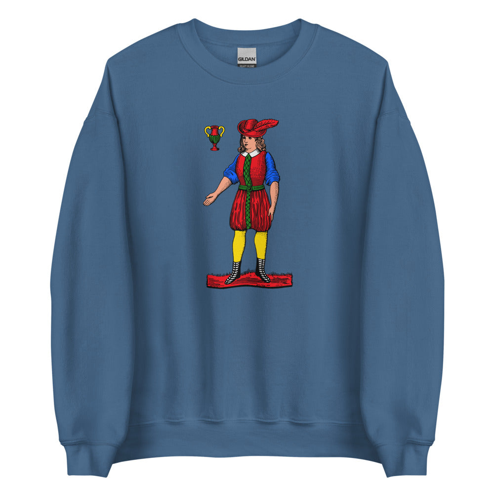 Sicilian Queen of Cups / La Donna Di Coppe Men’s Sweatshirt