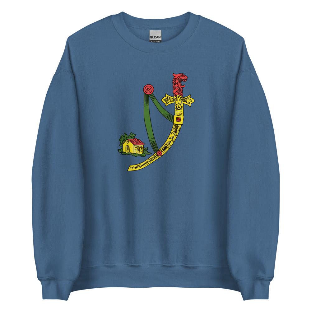 Sicilian Ace of Swords / Asso Di Spade Women’s Sweatshirt