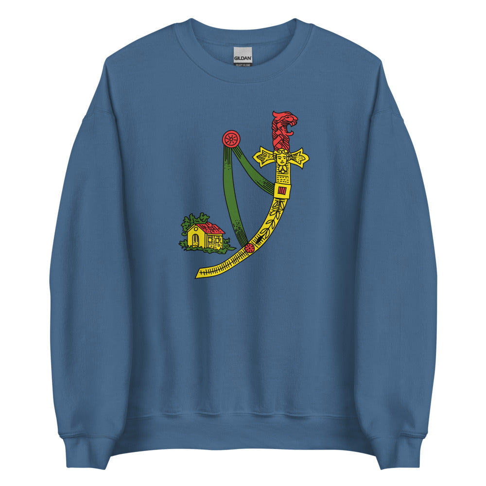 Sicilian Ace of Swords / Asso Di Spade Women’s Sweatshirt