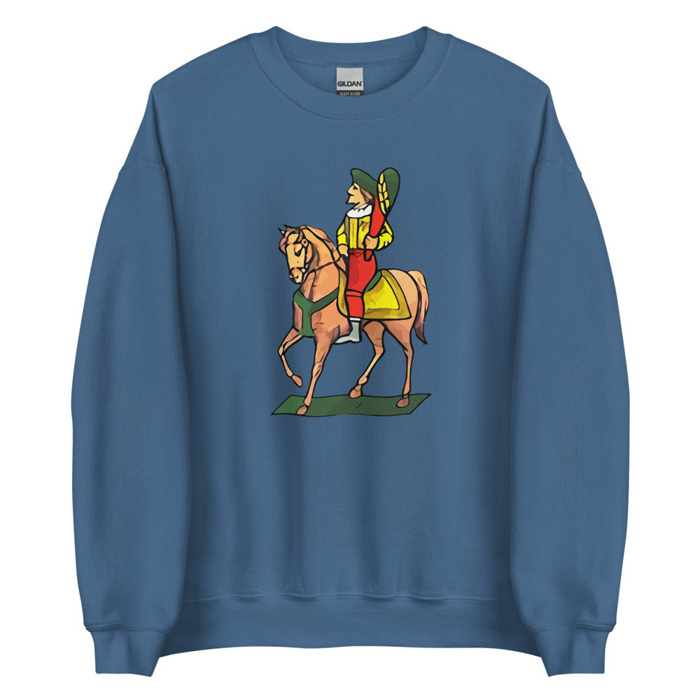 Vintage Il Cavaliere Di Bastoni Men’s Sweatshirt