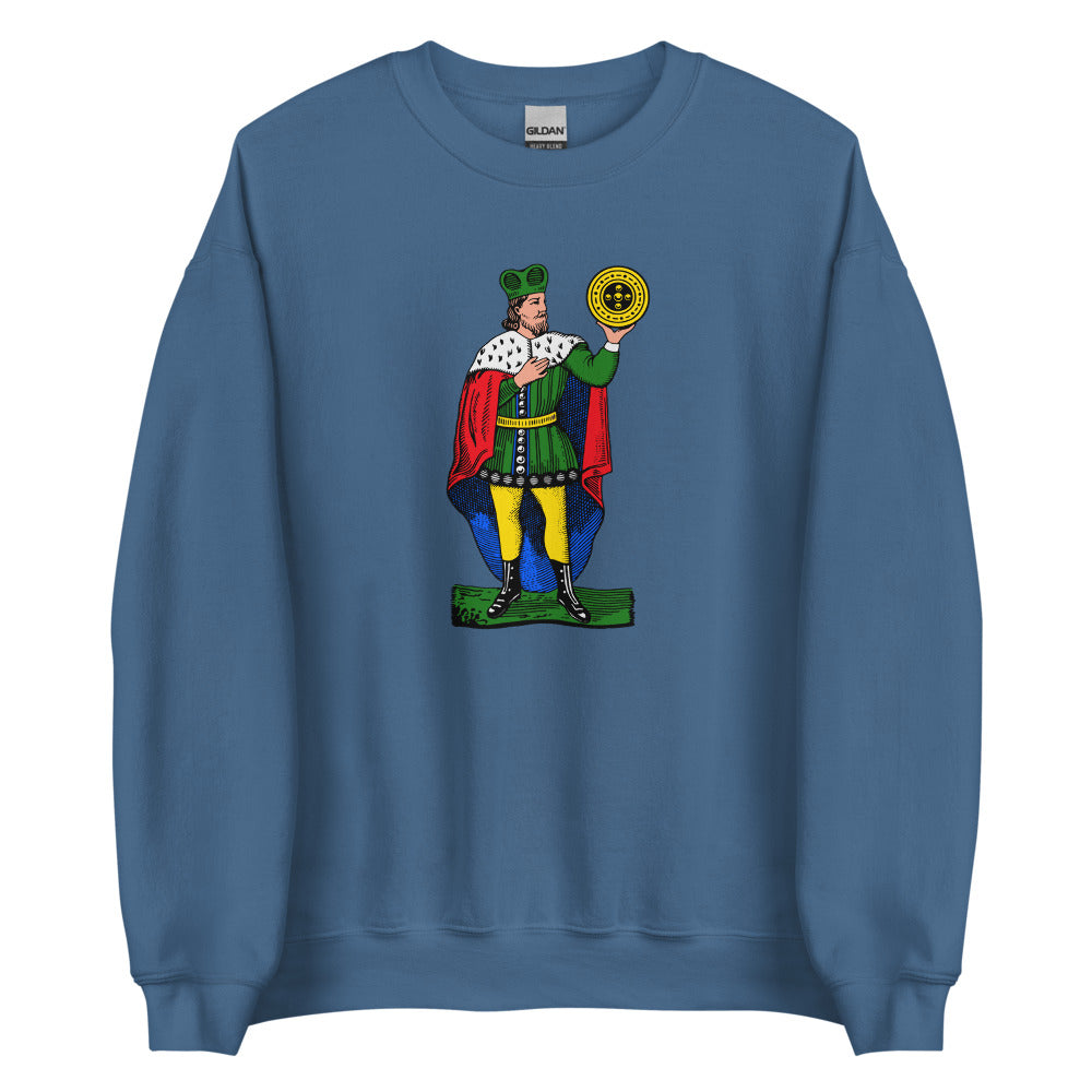 Sicilian King of Coins / Re Di Denari Men’s Sweatshirt