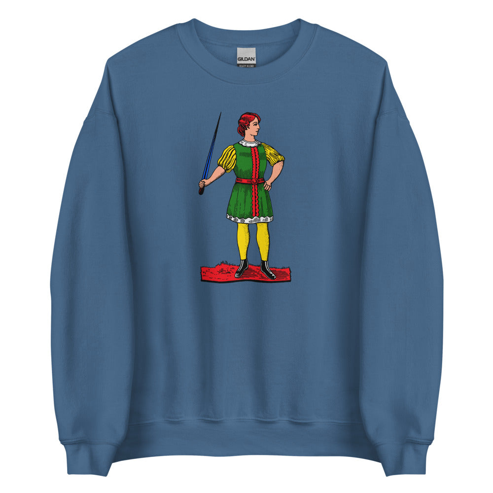 Sicilian Queen of Swords / La Donna Di Spade Men’s Sweatshirt