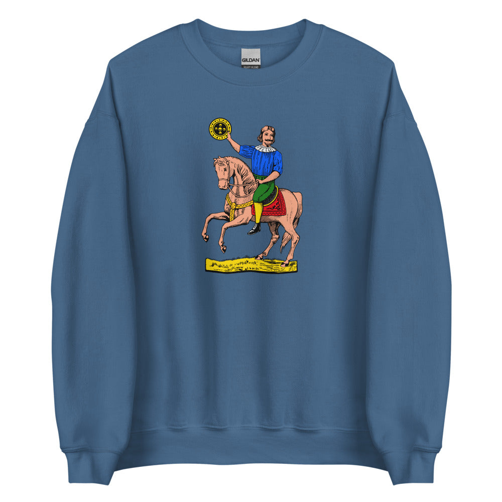 Sicilian Horse of Coins / Cavaliere Di Denari Men’s Sweatshirt