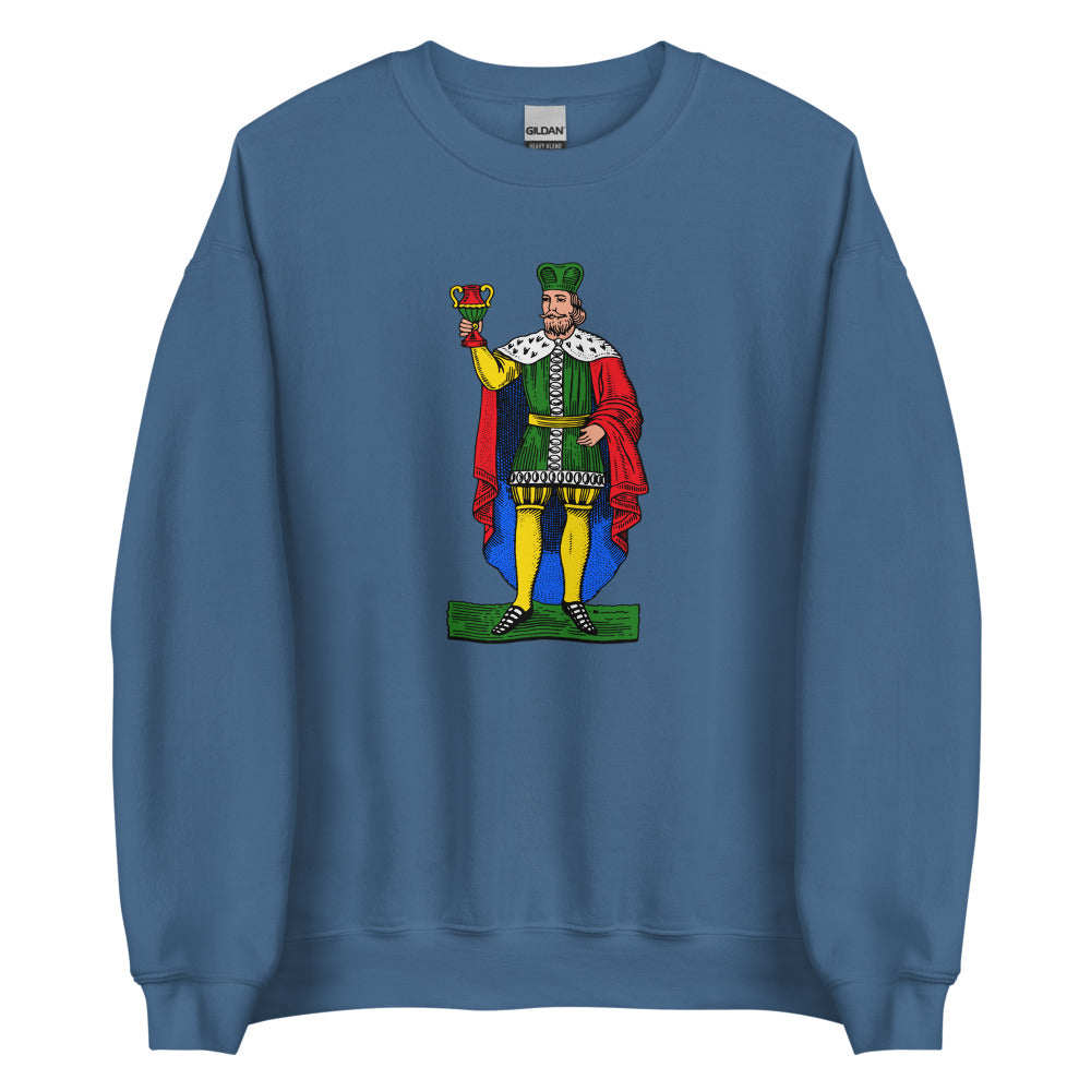 Sicilian King of Cups / Re Di Coppe Men’s Sweatshirt