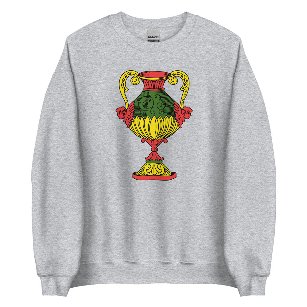 Sicilian Ace of Cups / Seme Di Coppe Women’s Sweatshirt