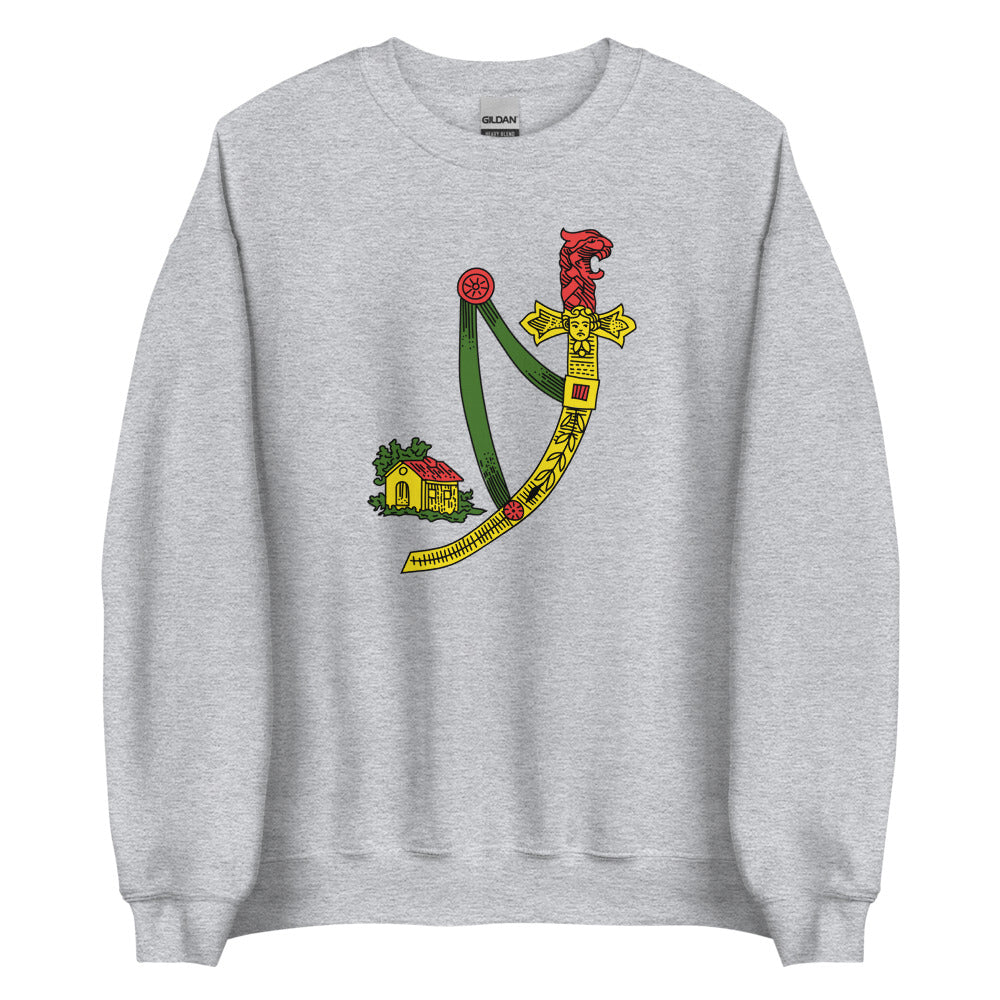 Sicilian Ace of Swords / Asso Di Spade Women’s Sweatshirt