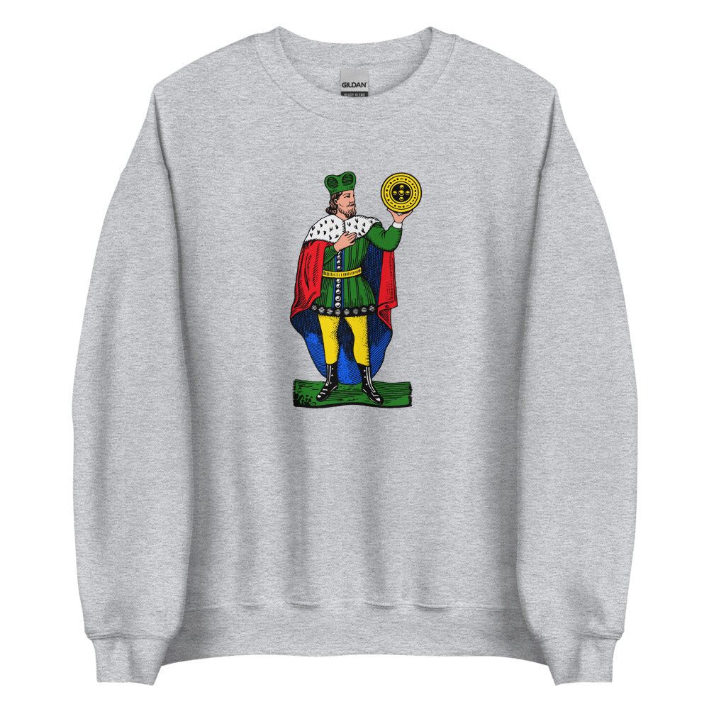 Sicilian King of Coins / Re Di Denari Men’s Sweatshirt