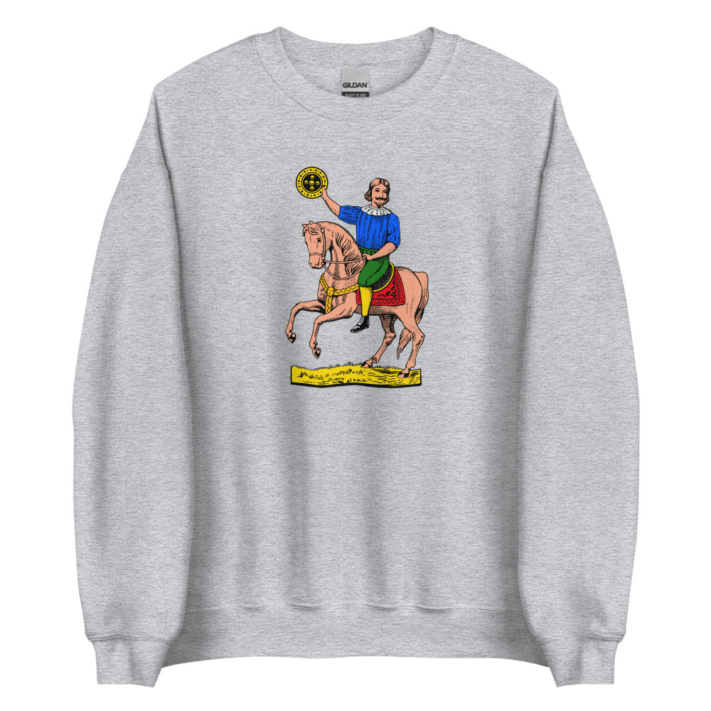 Sicilian Horse of Coins / Cavaliere Di Denari Men’s Sweatshirt