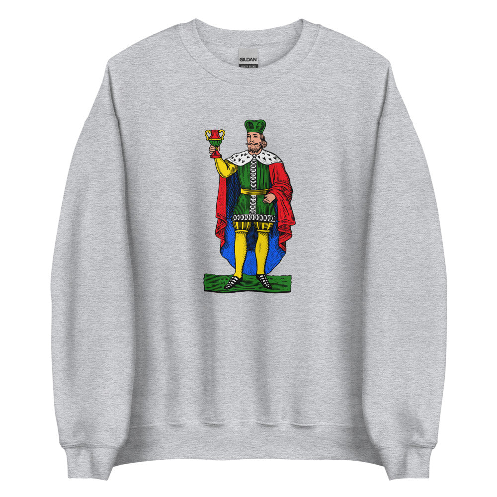 Sicilian King of Cups / Re Di Coppe Men’s Sweatshirt