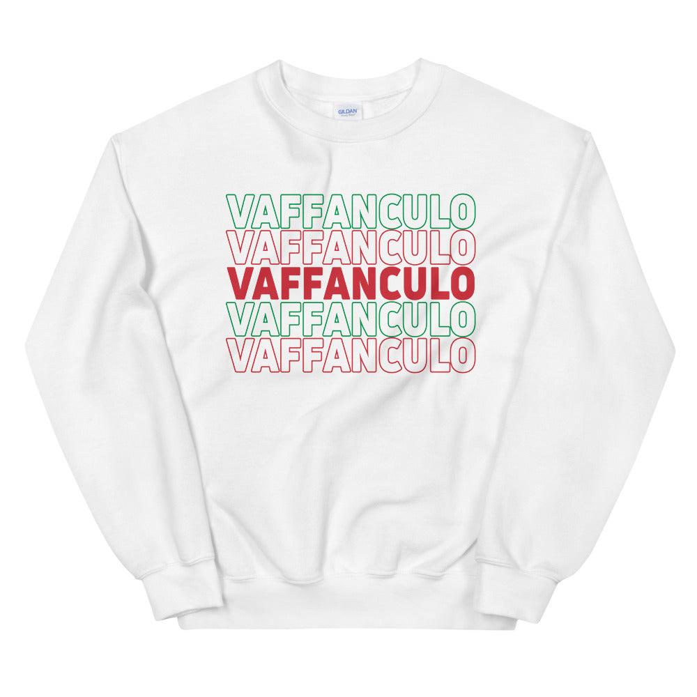 Vaffanculo Women's White Sweatshirt