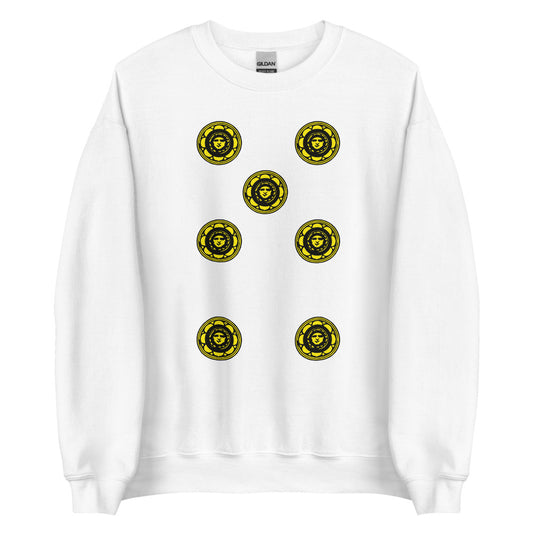 Vintage Seven of Clubs Men's Sweatshirt