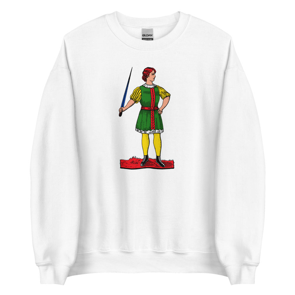 Sicilian Queen of Swords / La Donna Di Spade Men’s Sweatshirt