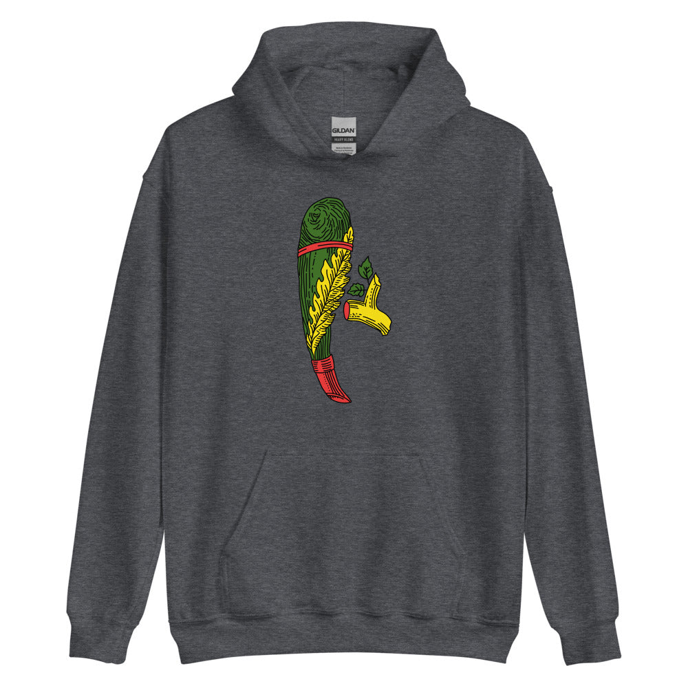 Sicilian Ace of Clubs / Asso Di Bastoni Men’s Hoodie