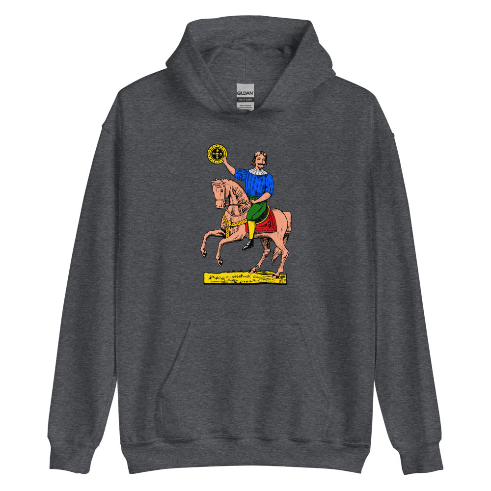 Sicilian Horse of Coins / Cavaliere Di Denari Men’s Hoodie