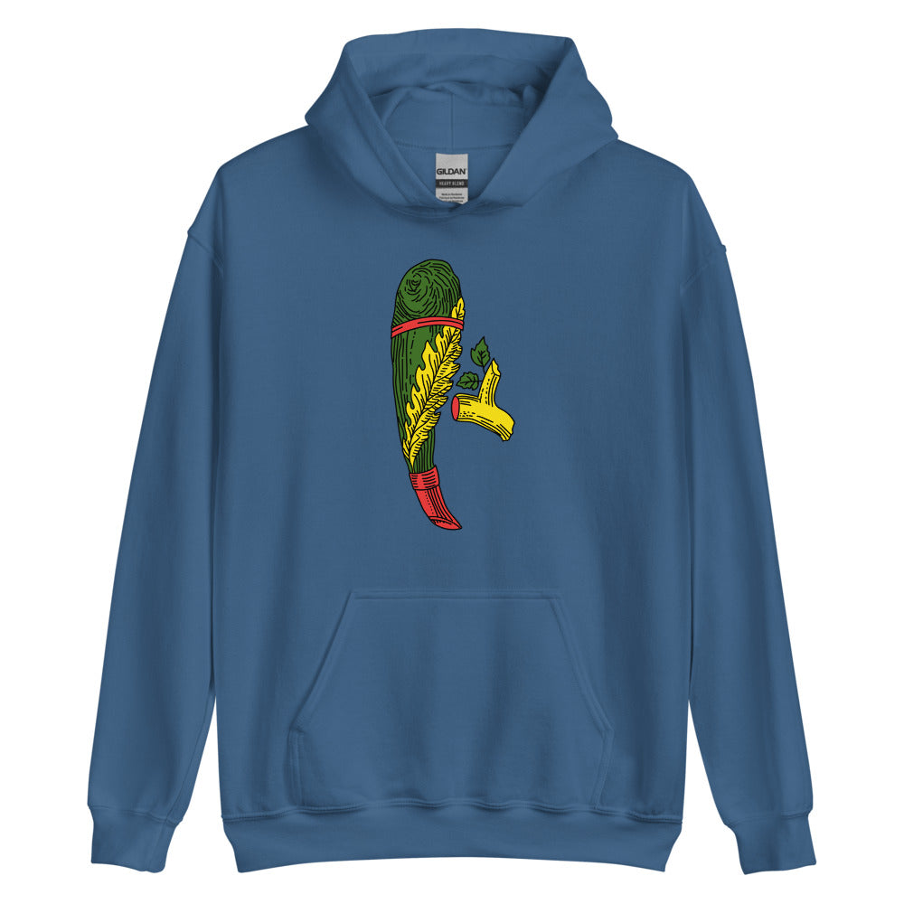 Sicilian Ace of Clubs / Asso Di Bastoni Women’s Hoodie