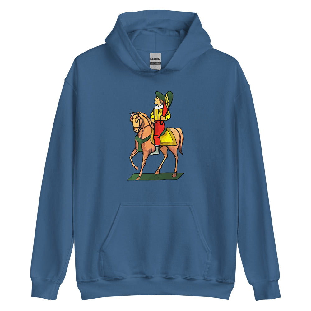 Vintage Il Cavaliere Di Bastoni Men's Hoodie