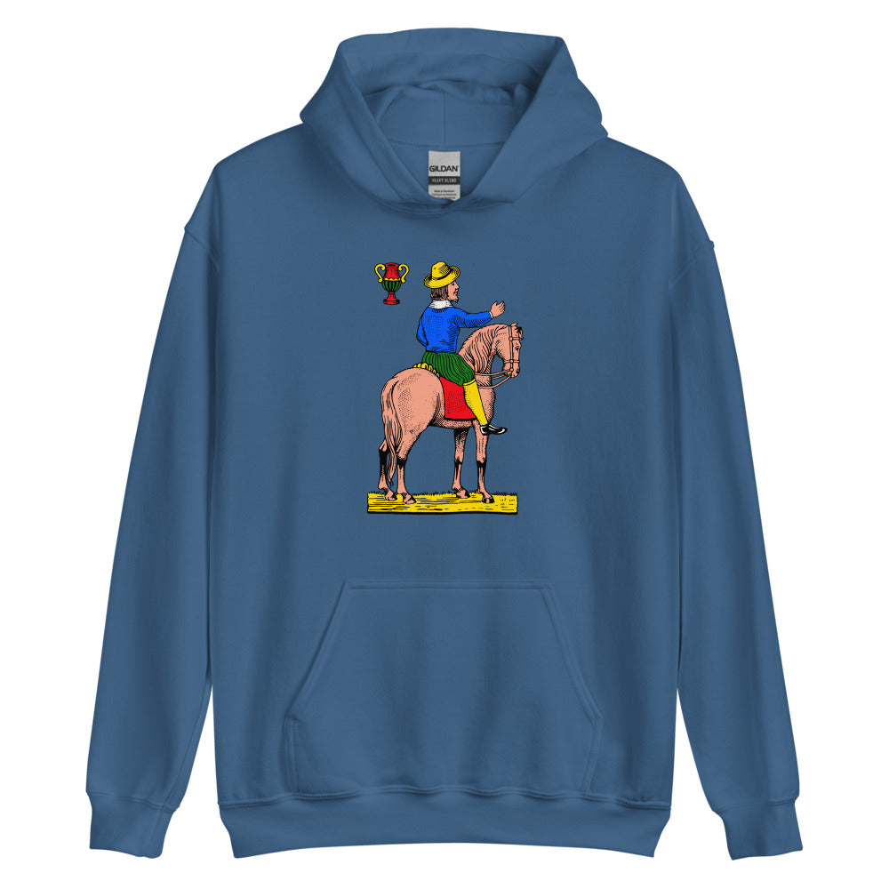 Sicilian Horse of Cups / Cavaliere Di Coppe Men’s Hoodie